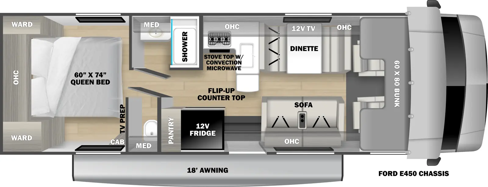 Forester 2951LE Floorplan